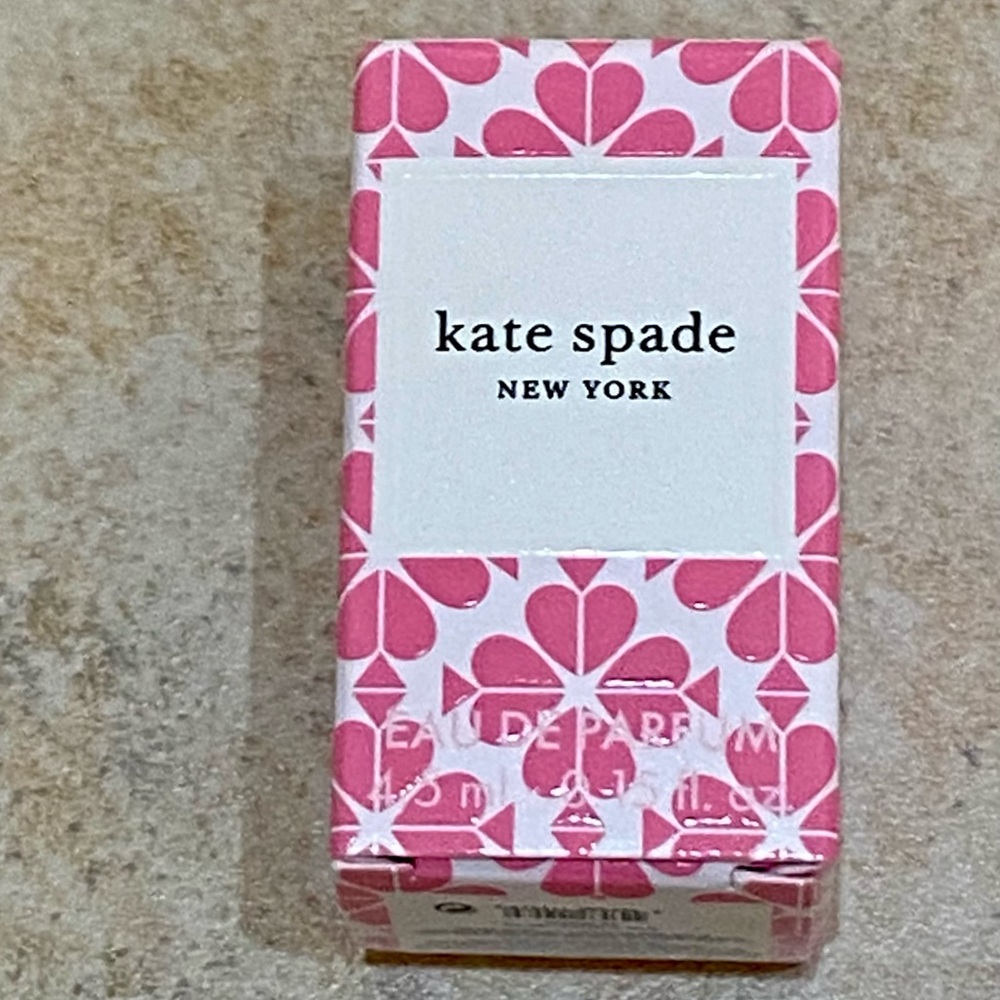 New in Box Kate Spade New York Eau De Parfum Deluxe Mini .15 Fl oz
